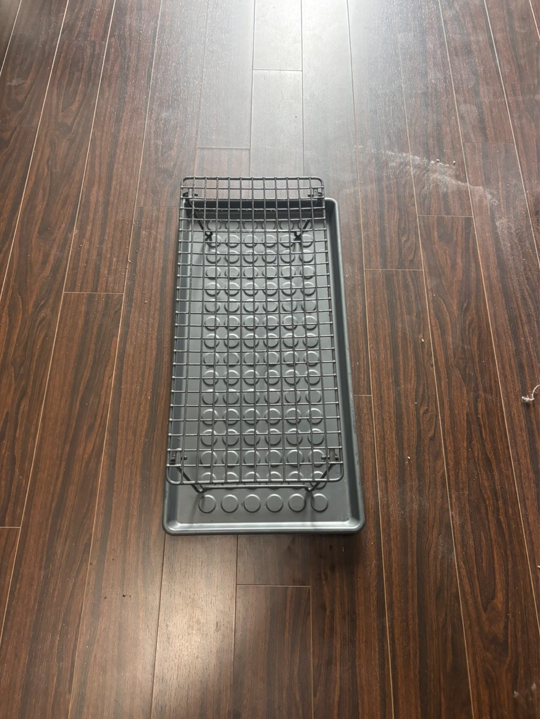 Shoe stand with tray
