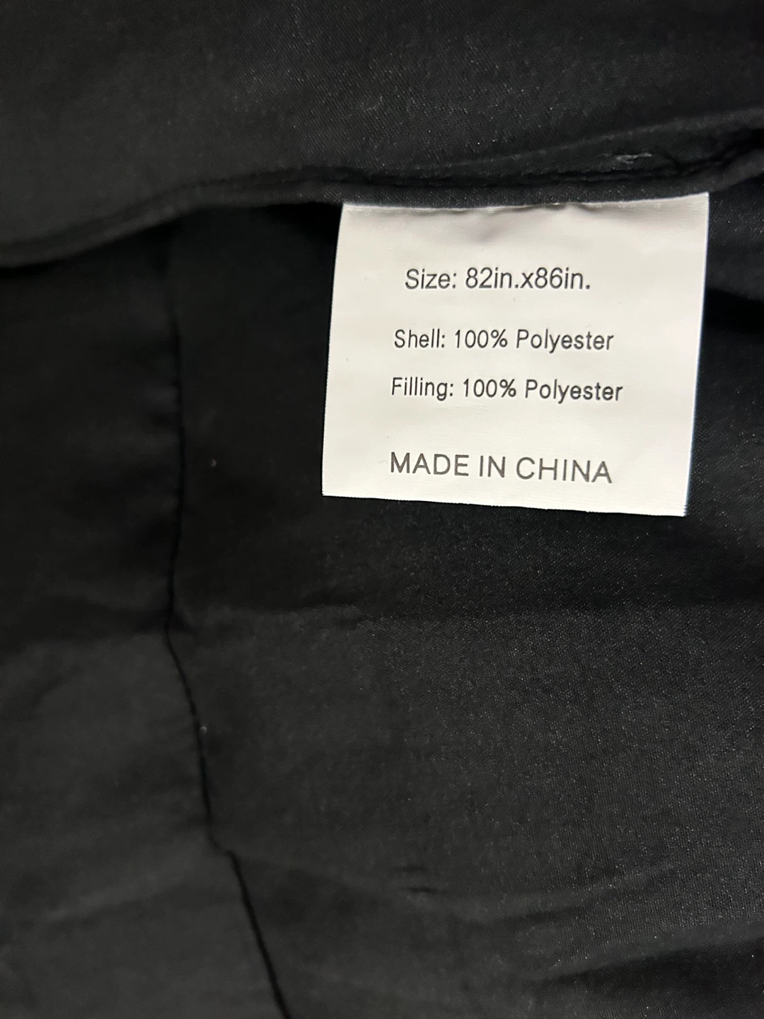 New-Black Comforter set - Queen Size (82in x 86in) - photo 4