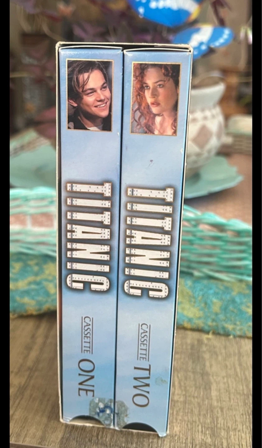 Titanic VHS Movie Set