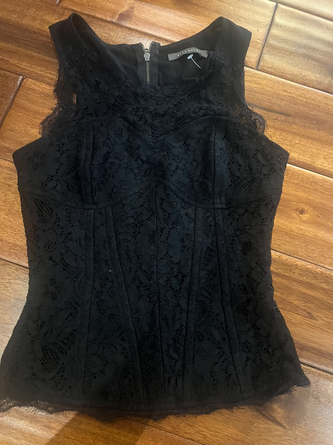 Suzy Shier Lace Corset Top - photo 2