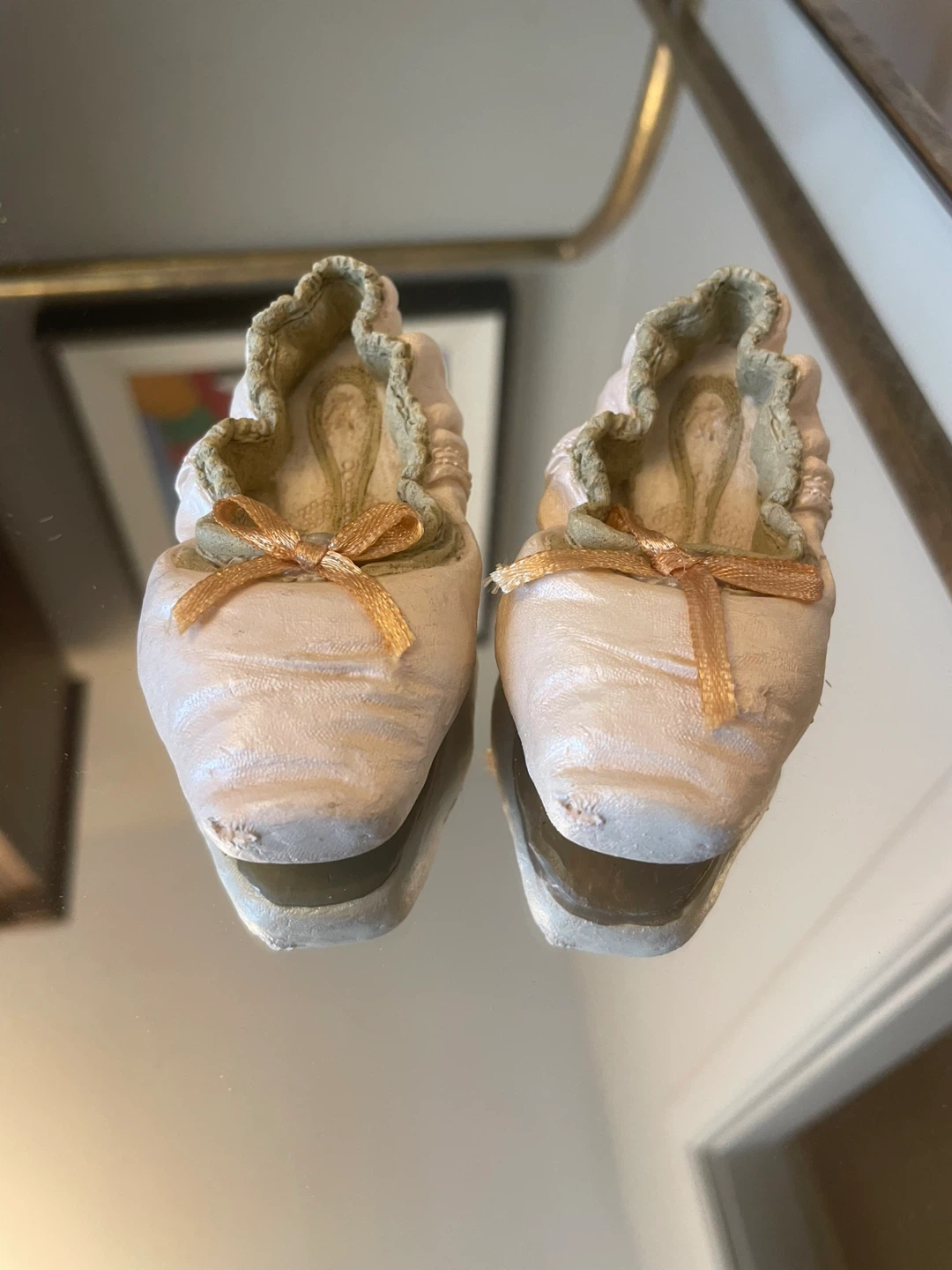 Pink Ballet Slippers Decor Pair - photo 2