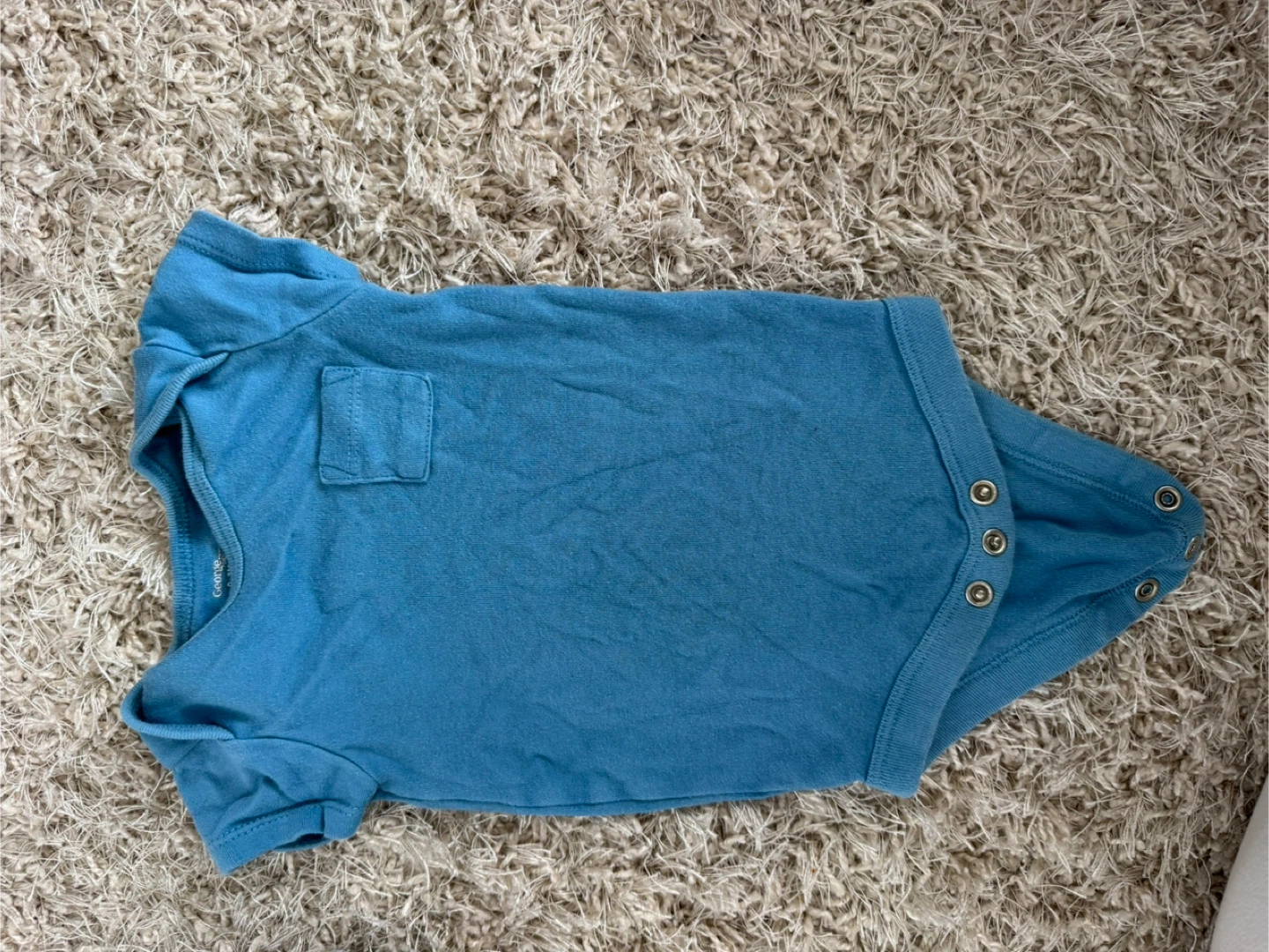 George baby onesie 0-3M blue