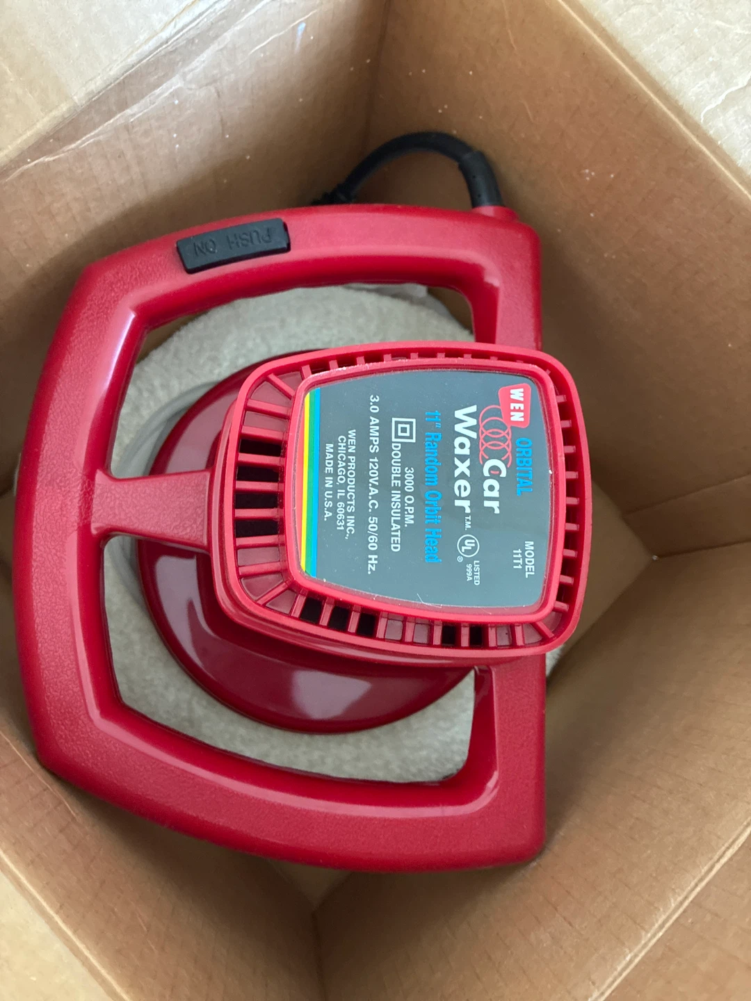 WEN 11" Orbital Car Waxer Polisher