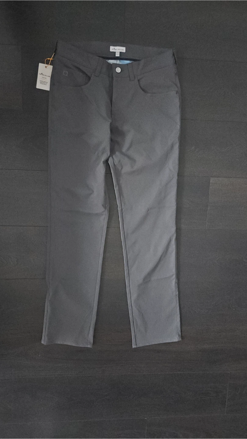 Peter Millar "Crown Sport" Pants - Grey - 30/32