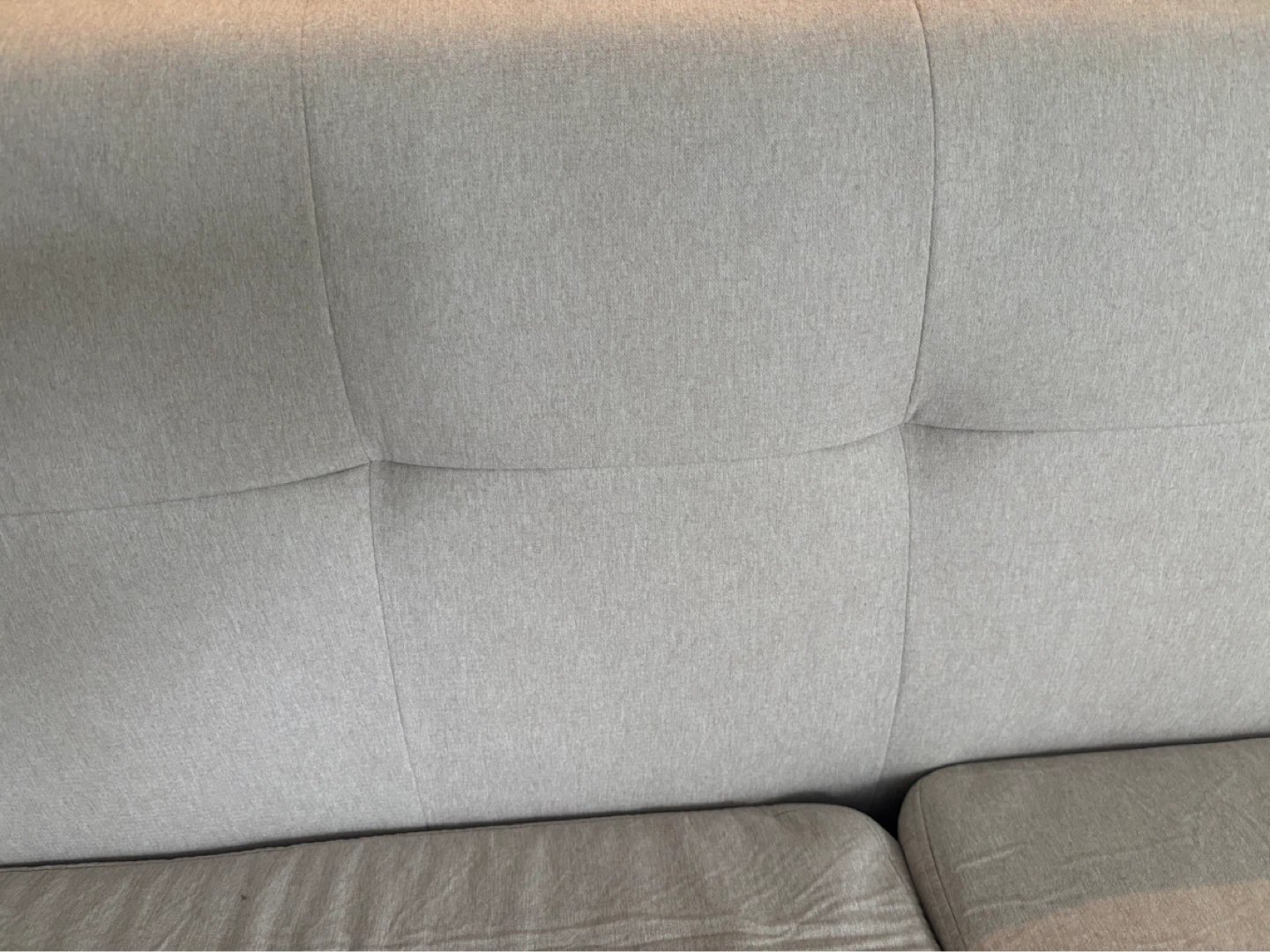 Beige Loveseat Sofa - photo 2