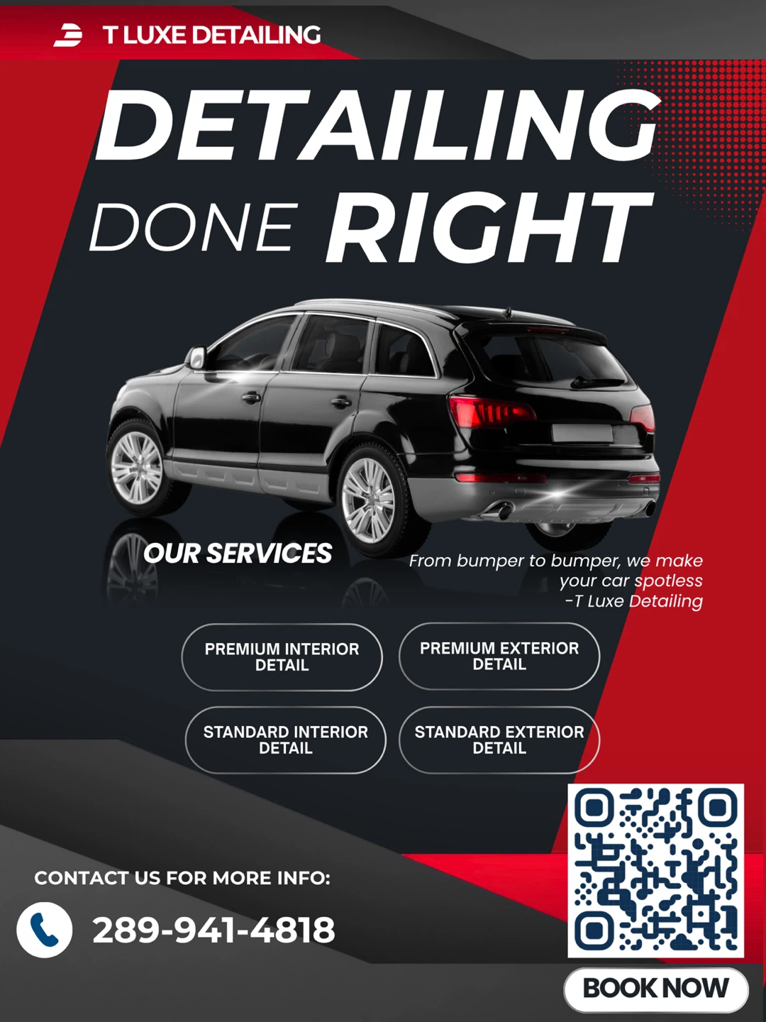 T Luxe Detailing Car Services