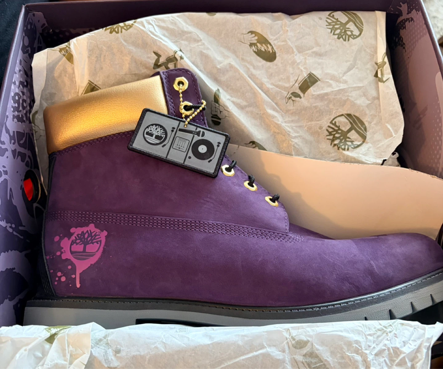 Timberland Hip Hop Royalty Boots - Dark Purple Nubuck - photo 2
