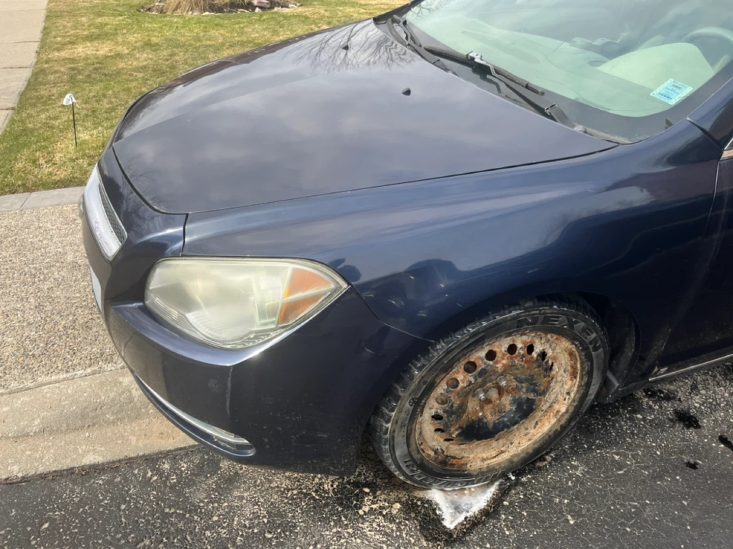 Used Dark Blue Sedan - Chevrolet Malibu - photo 5