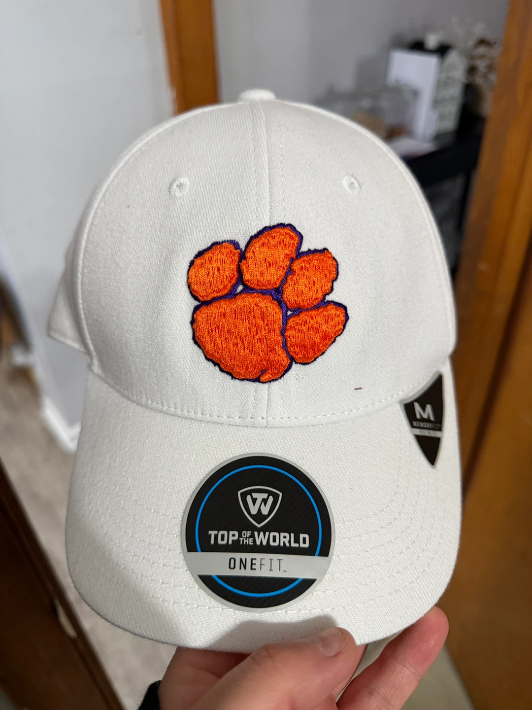 Top of the World Clemson Tigers "Memory Fit" Baseball Cap