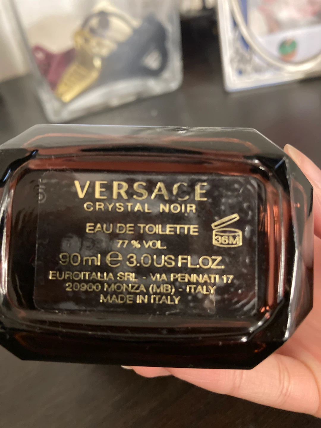 Versace Crystal Noir Eau de Toilette 40ml - photo 4