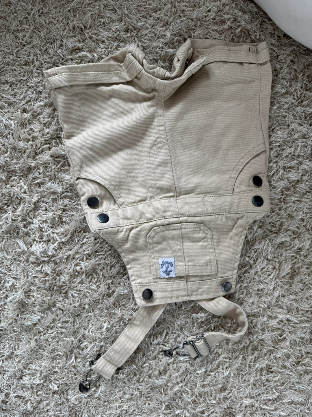 Child's Overalls - Beige