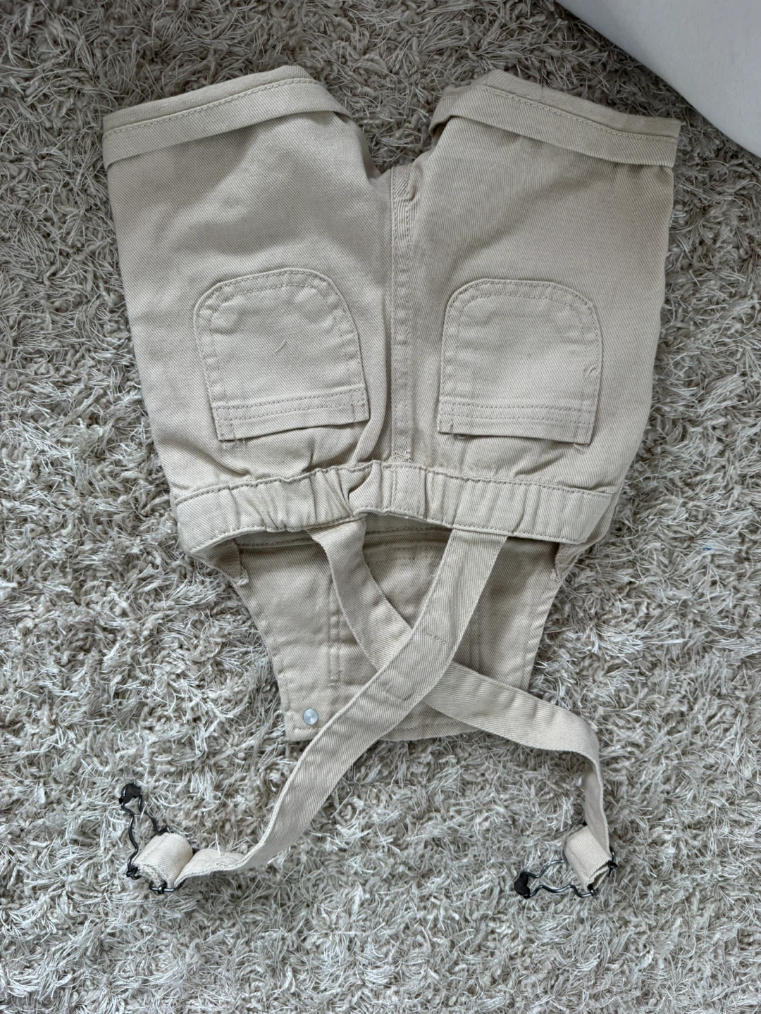 Child's Overalls - Beige - photo 2