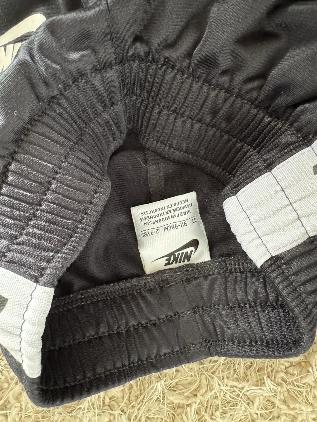 Nike Track Pants - Black/White - Size 2-3YRS - photo 2