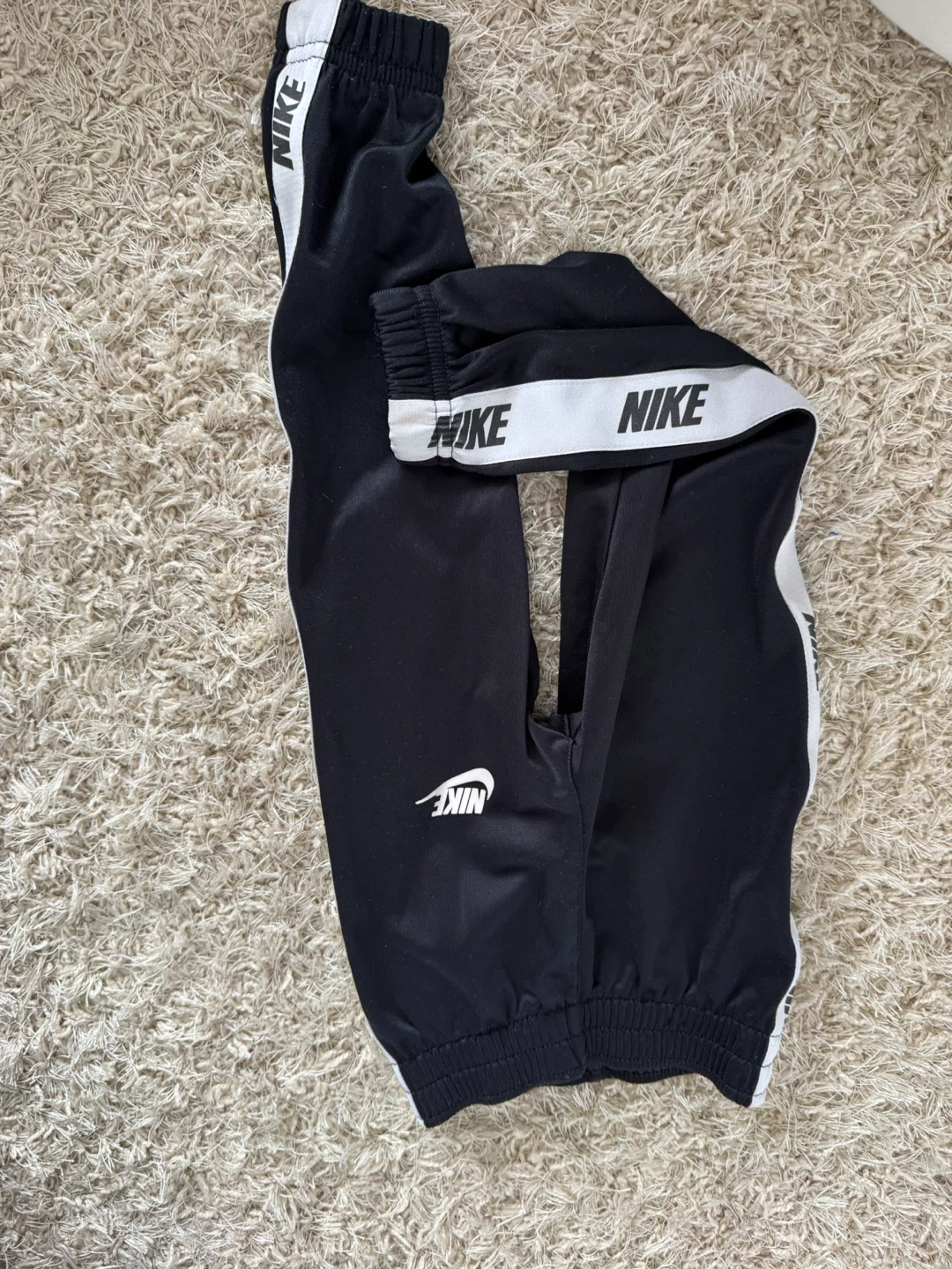 Nike Track Pants - Black/White - Size 2-3YRS