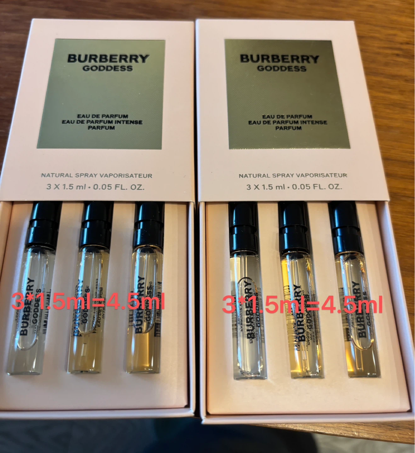 Burberry Mini Perfume Sample Sets for Women (3 Scents)