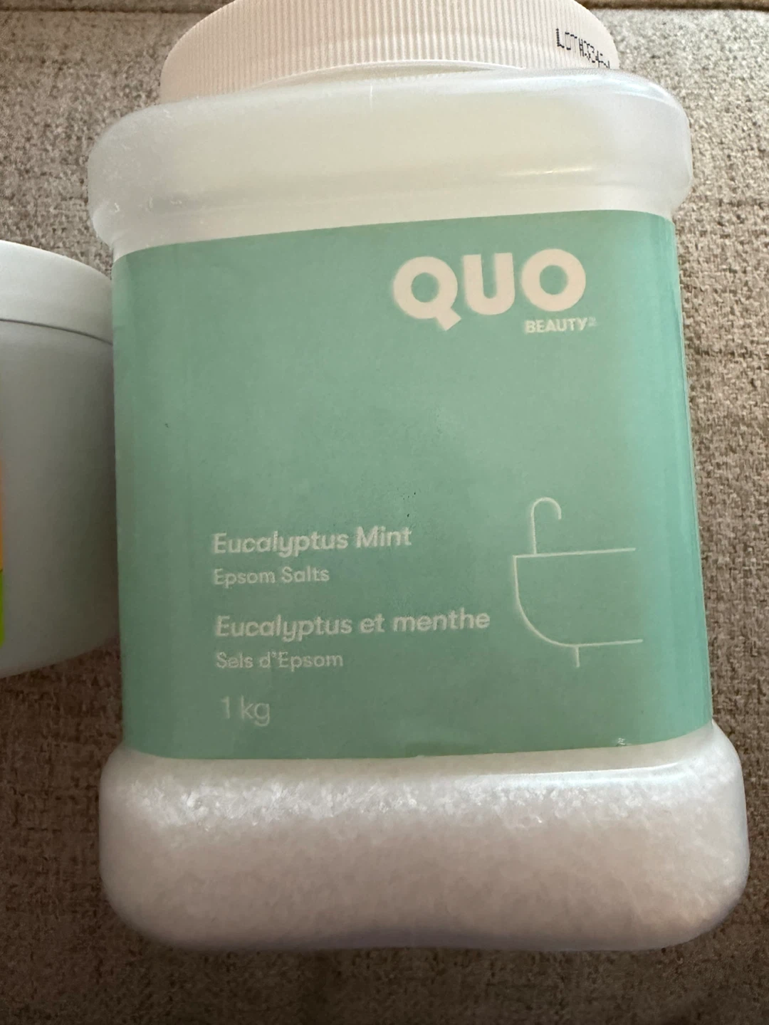 QUO BEAUTY Eucalyptus Mint Epsom Salts - 1 kg