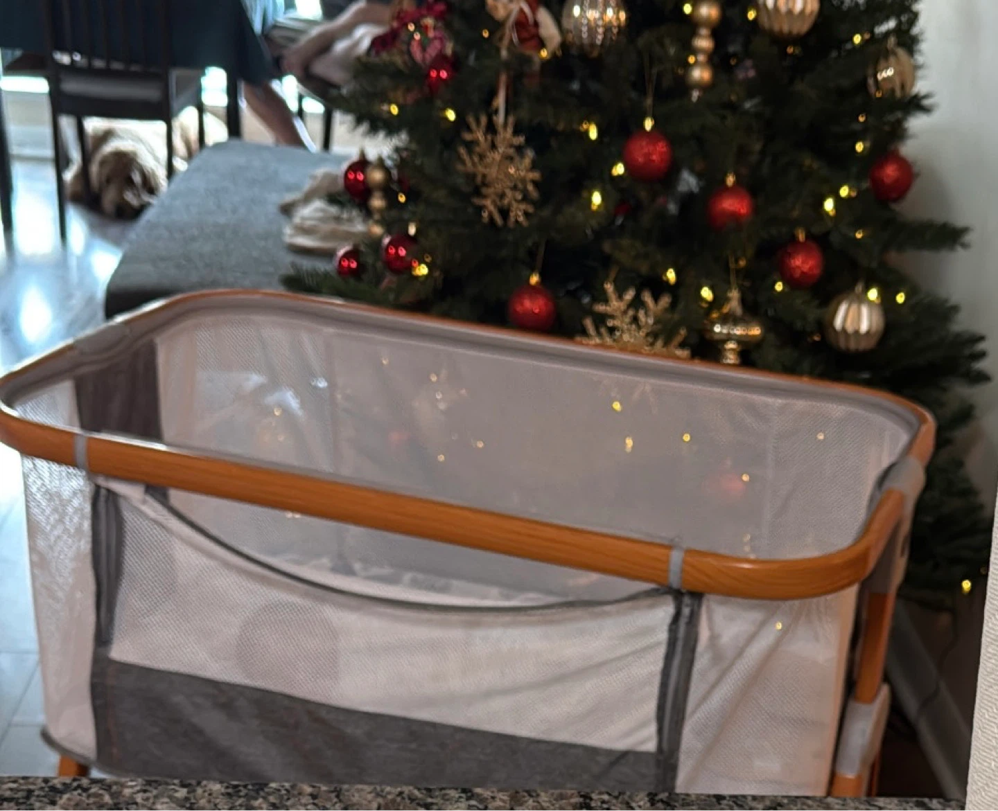 3 in 1 Bassinet Bedside Sleeper with Toy - photo 2