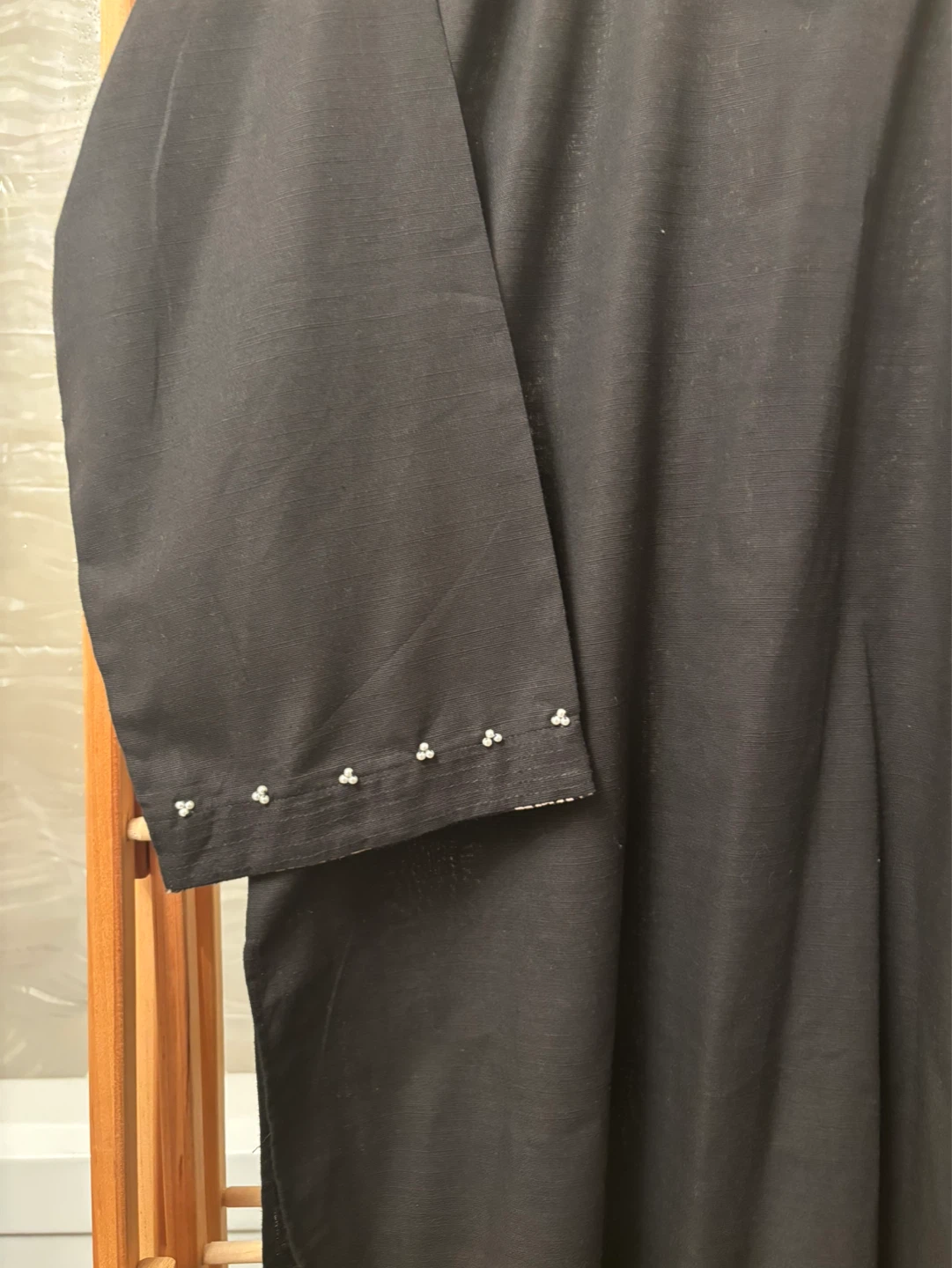 Black Kurti and Pants Set - photo 3