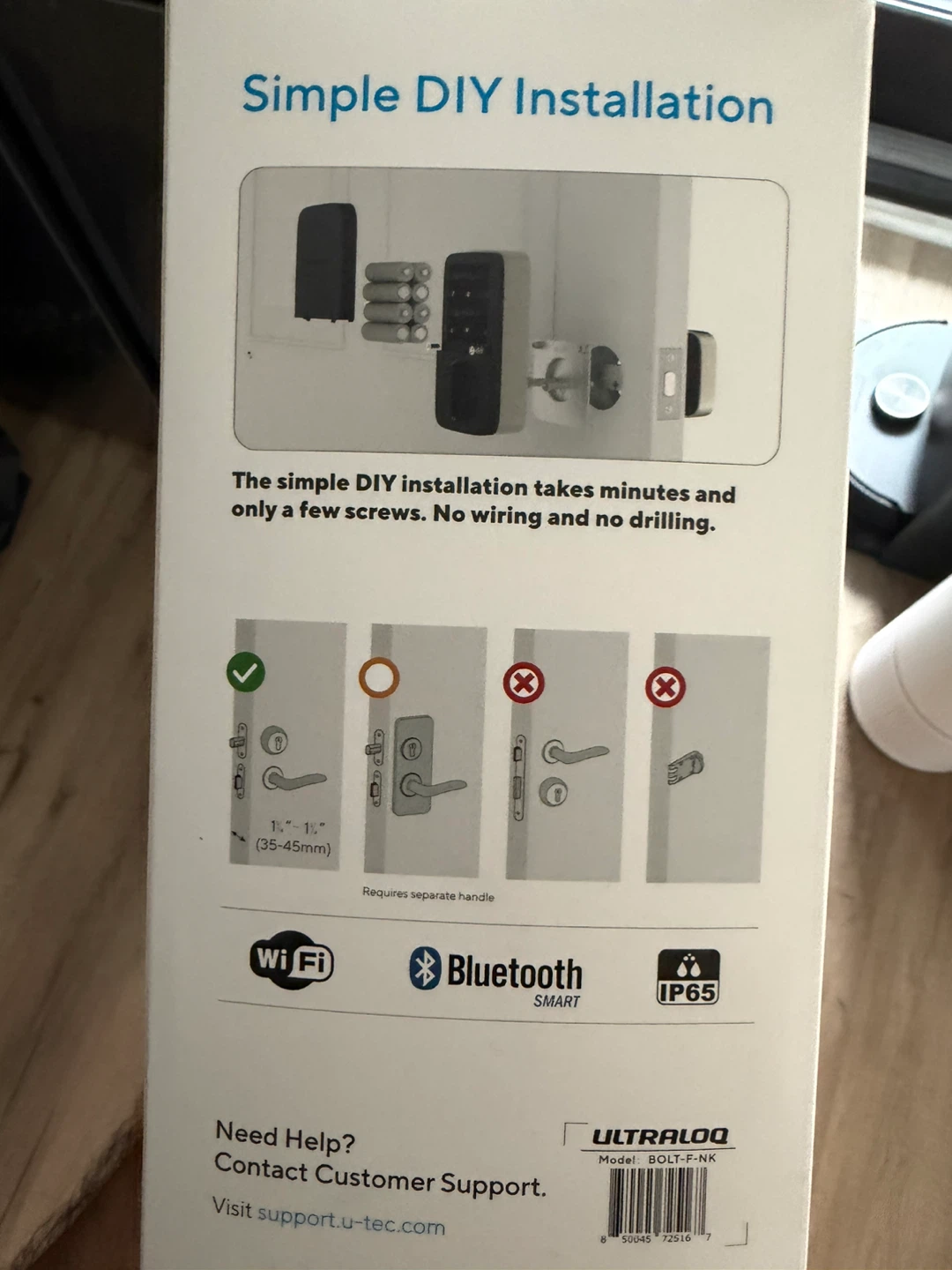 ULTRALOQ Bolt Smart Wifi Deadbolt Fingerprint Edition - photo 3