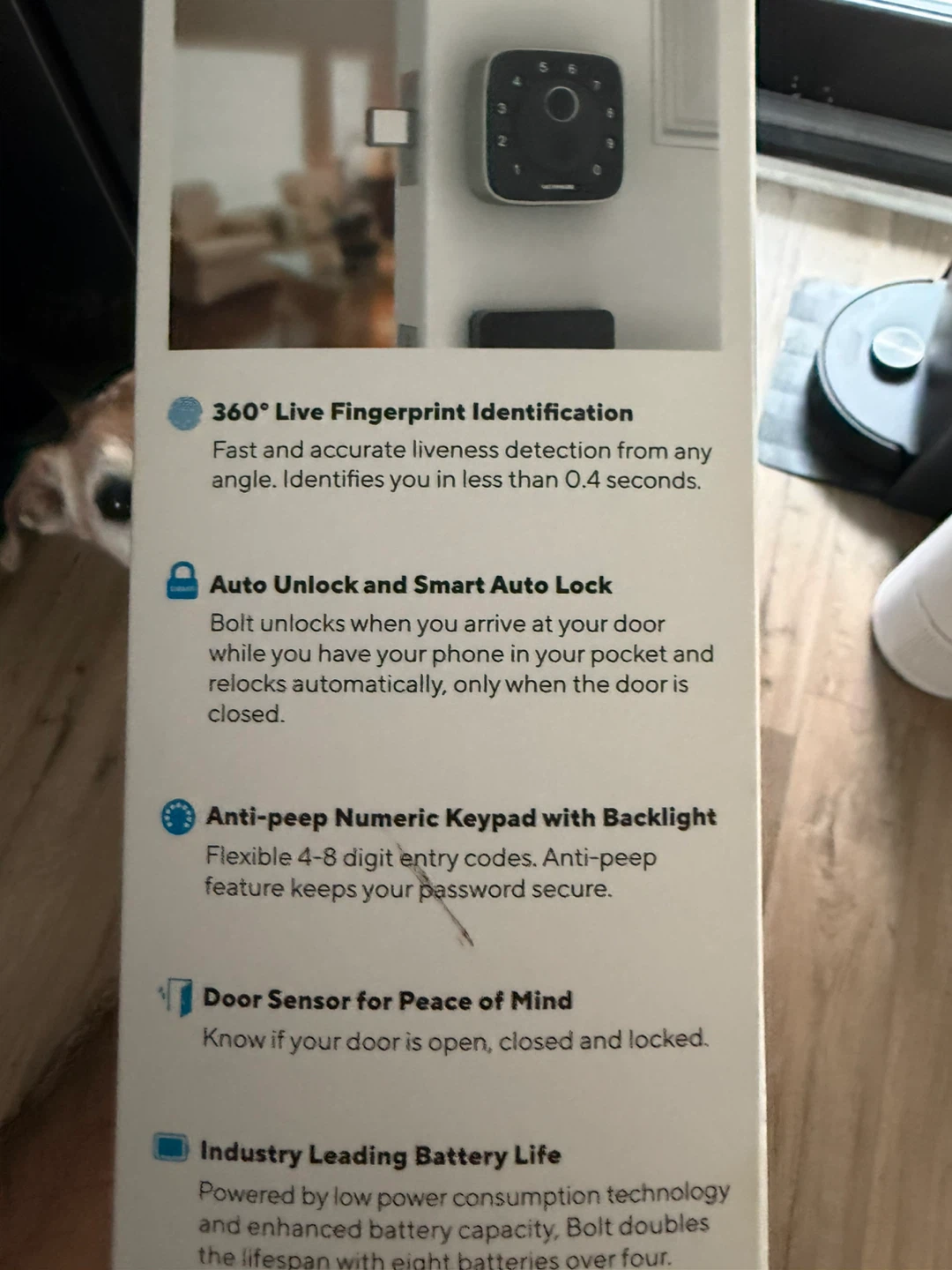 ULTRALOQ Bolt Smart Wifi Deadbolt Fingerprint Edition - photo 2