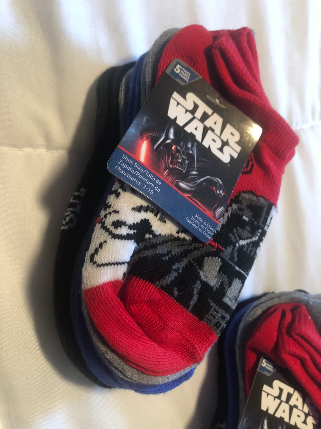 Star Wars 5-Pack size 7-10 kids socks - photo 2