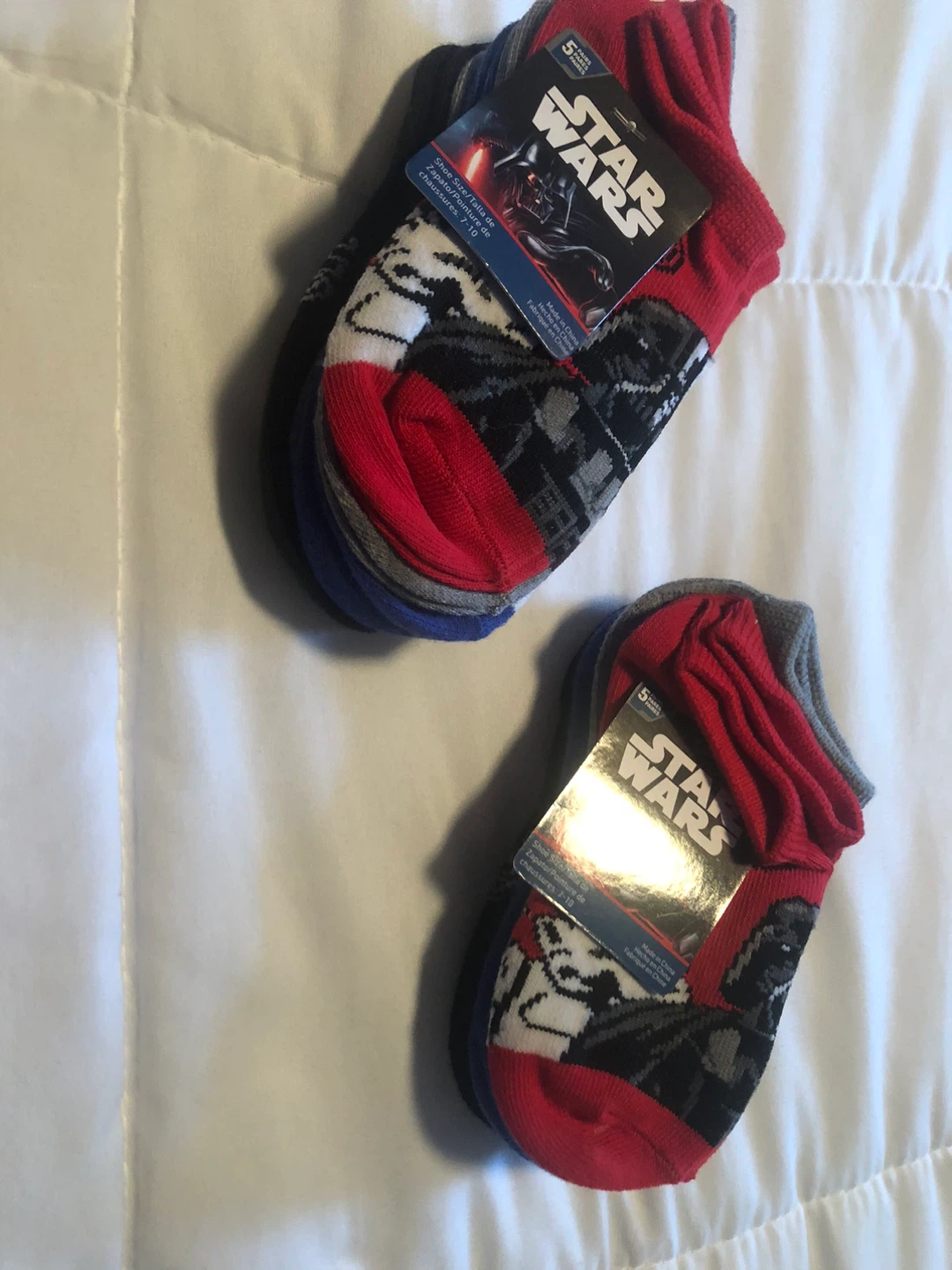 Star Wars 5-Pack size 7-10 kids socks - photo 4