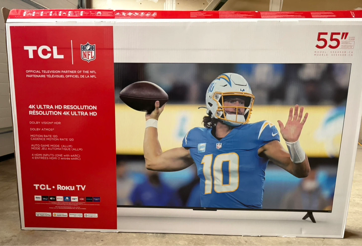 TCL 55" 4K UHD Roku TV - photo 2