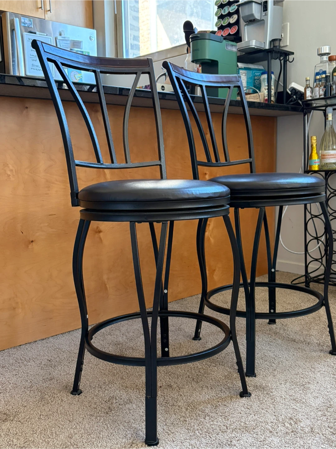 MOVING SALE- Set of 2 Bar Stools