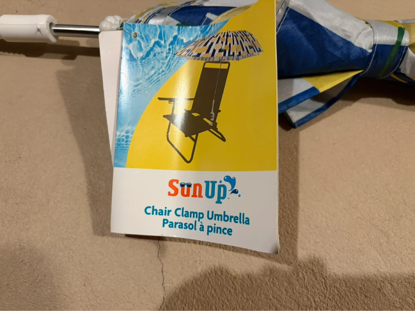 SunUp Chair Clamp Umbrella