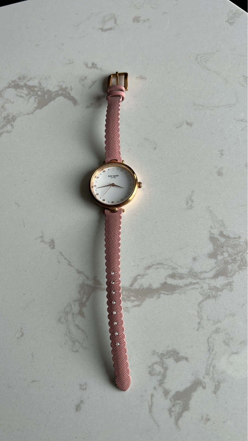 Kate Spade Pink Scalloped Strap Watch - photo 5