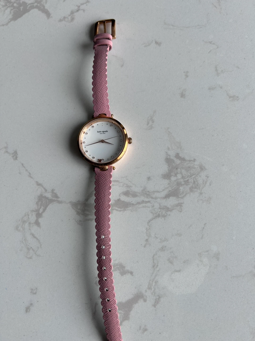Kate Spade Pink Scalloped Strap Watch - photo 2