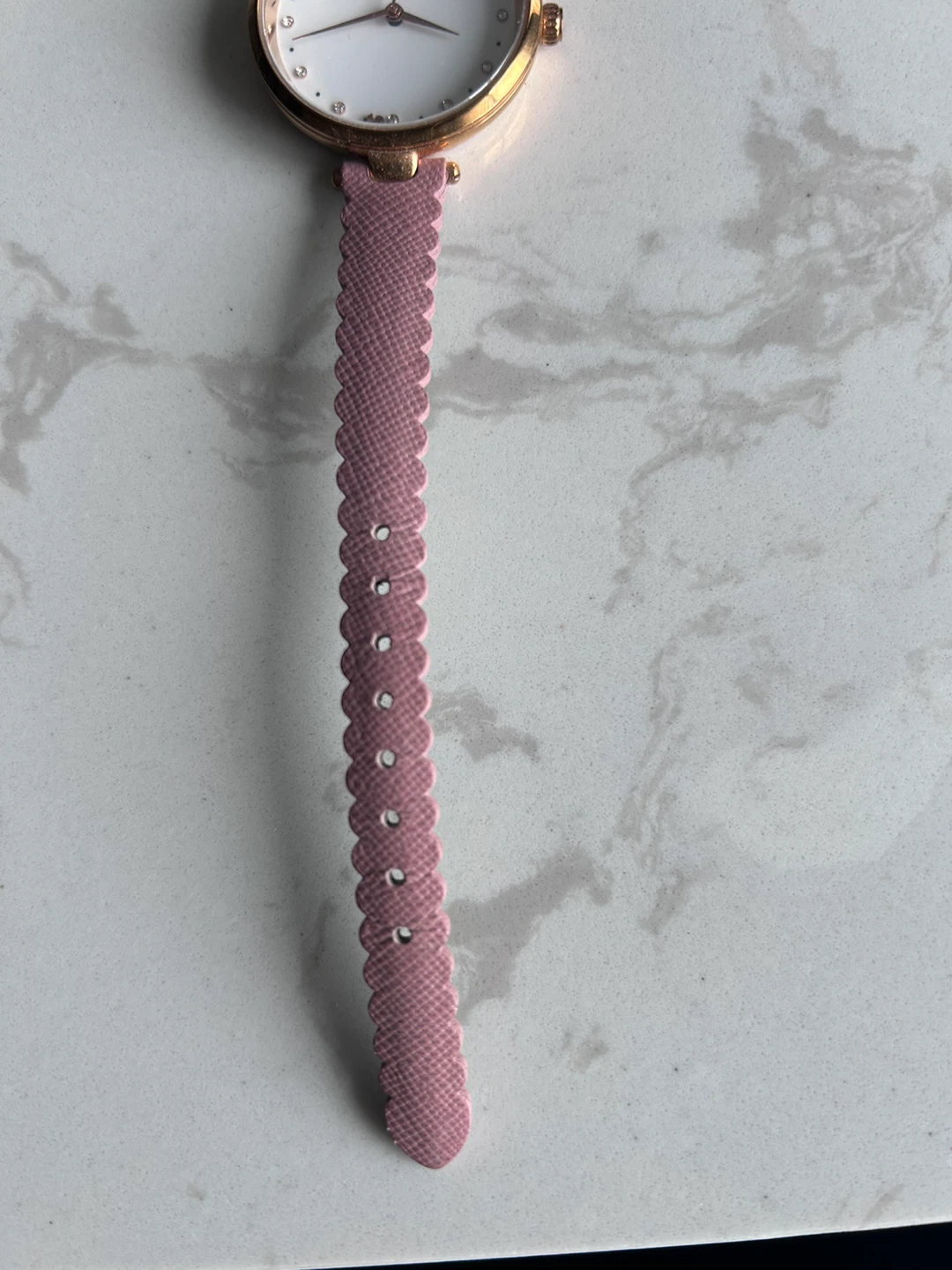 Kate Spade Pink Scalloped Strap Watch - photo 3