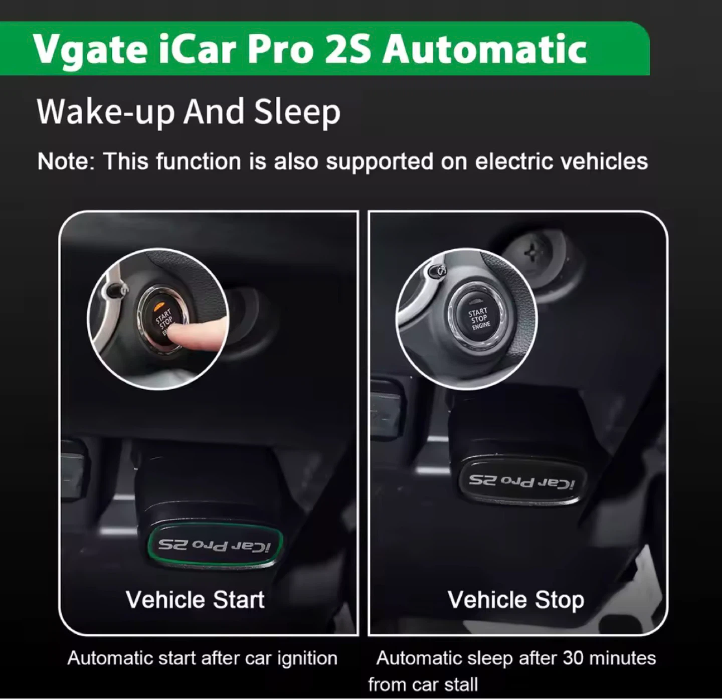 NEW Vgate iCar Pro 2S ELM327 Bluetooth 5.2 V2.3 Car OBD Scanner - photo 2