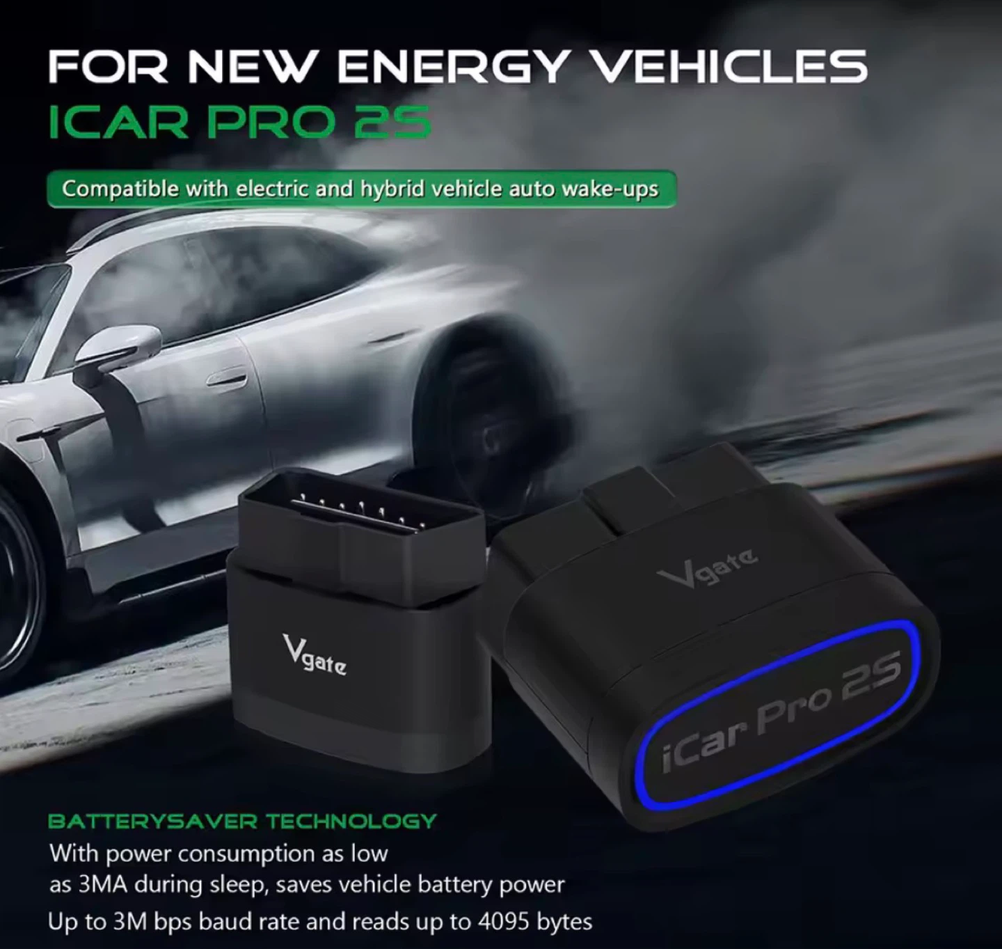 NEW Vgate iCar Pro 2S ELM327 Bluetooth 5.2 V2.3 Car OBD Scanner - photo 5