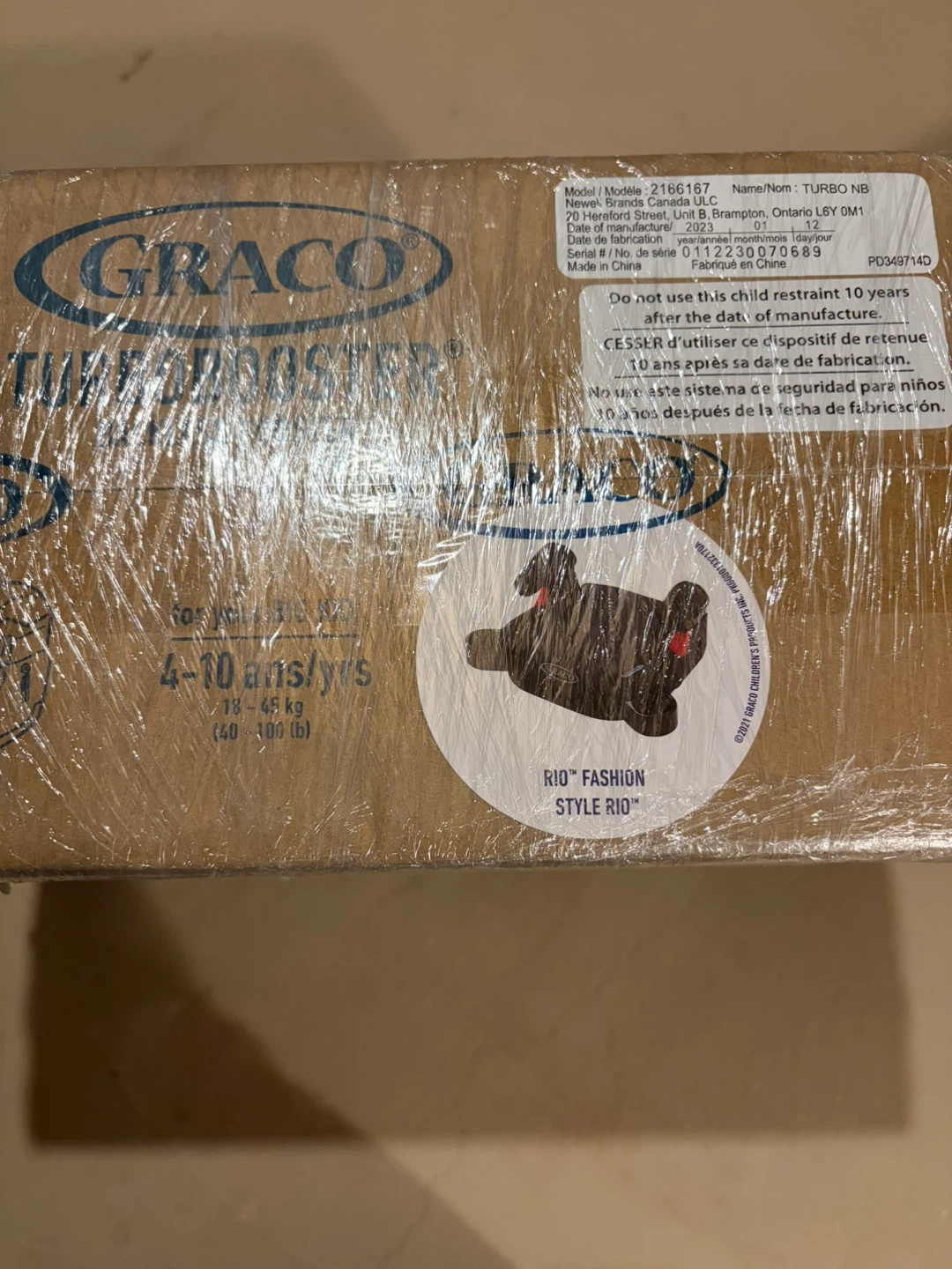 Graco Turbo NB Child Booster Seat