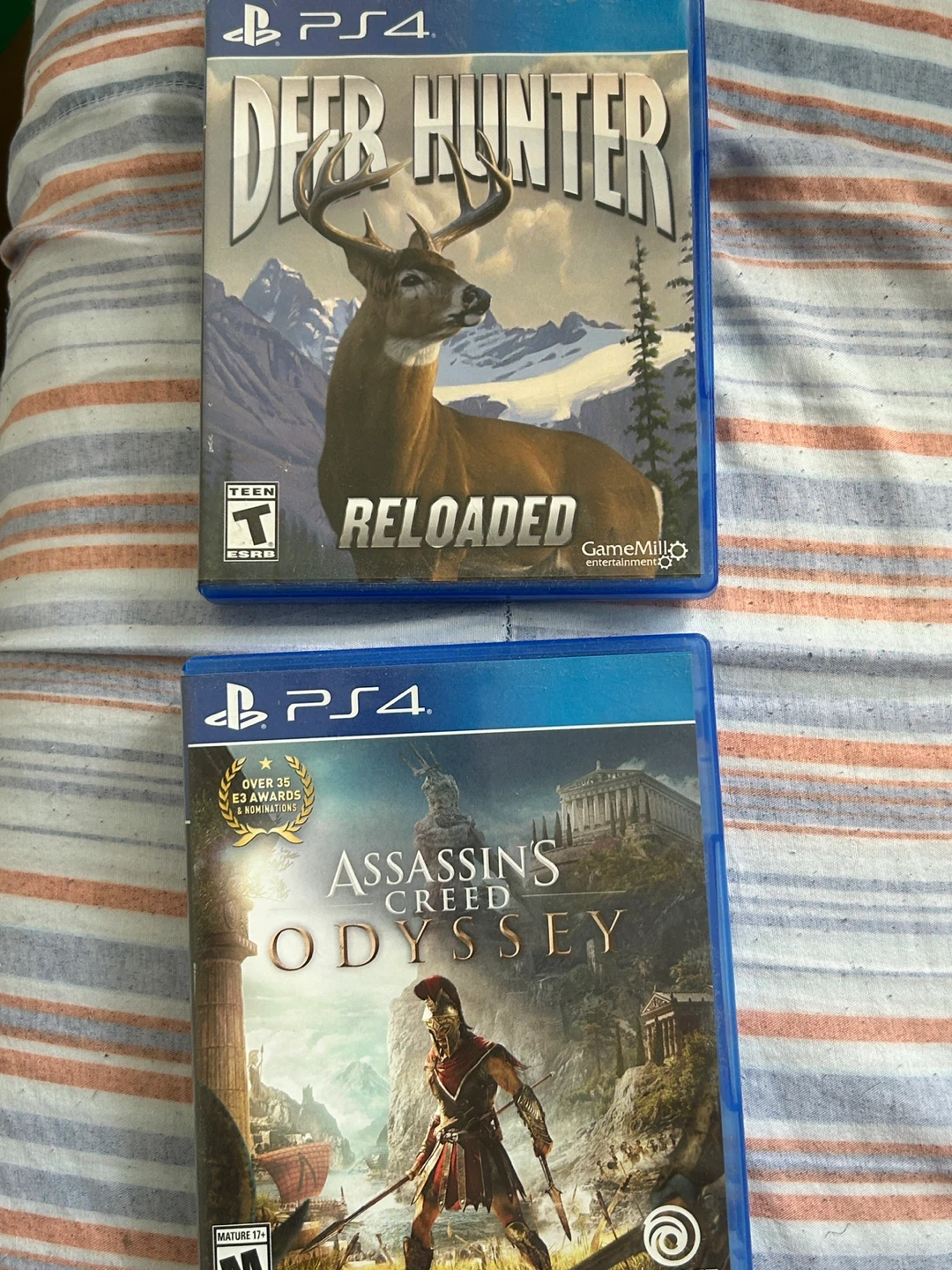 PS4 Games: Deer Hunter Reloaded & Assassin's Creed Odyssey