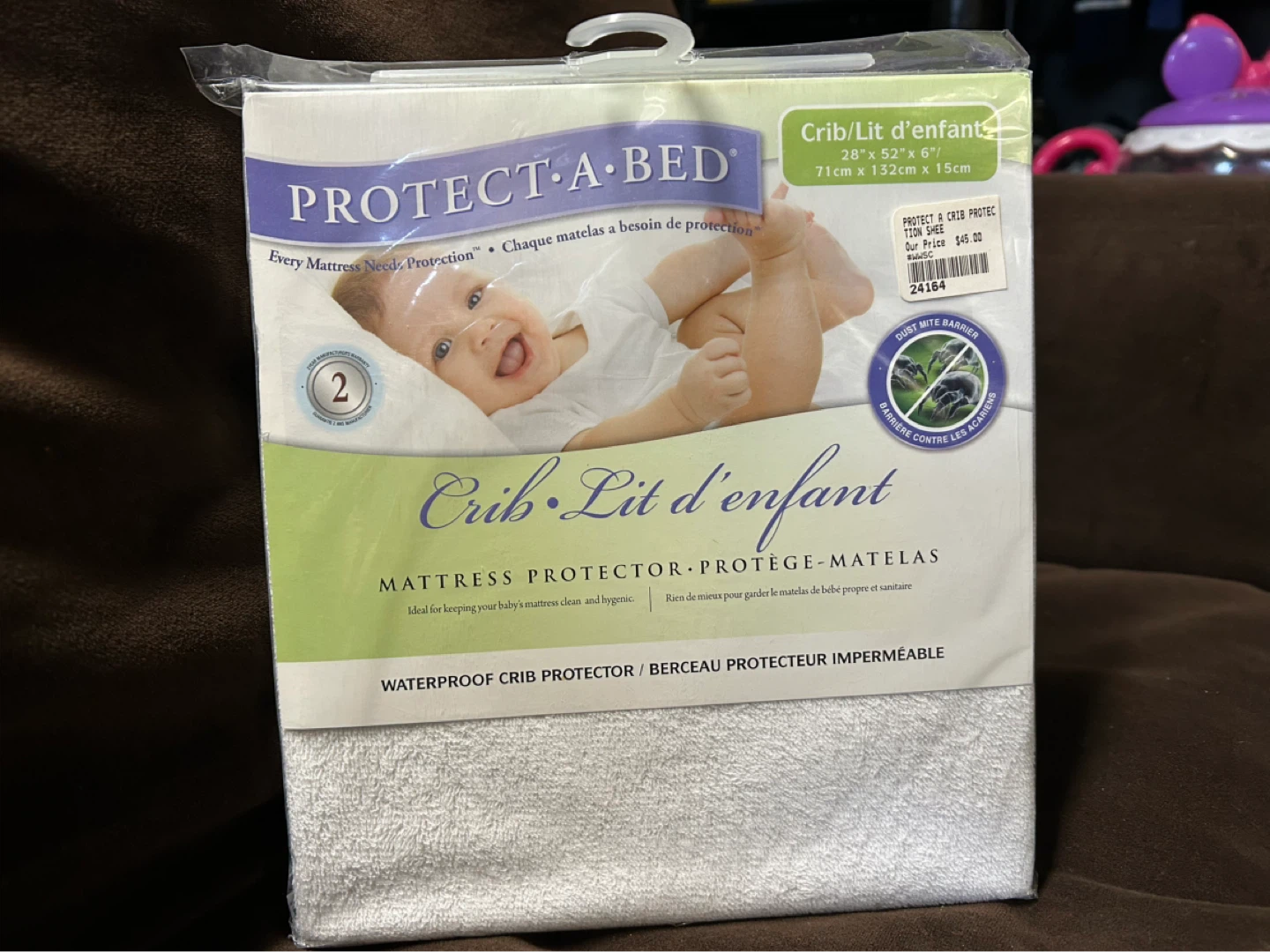 Protect-A-Bed Crib Mattress Protector 28" x 52" x 6"