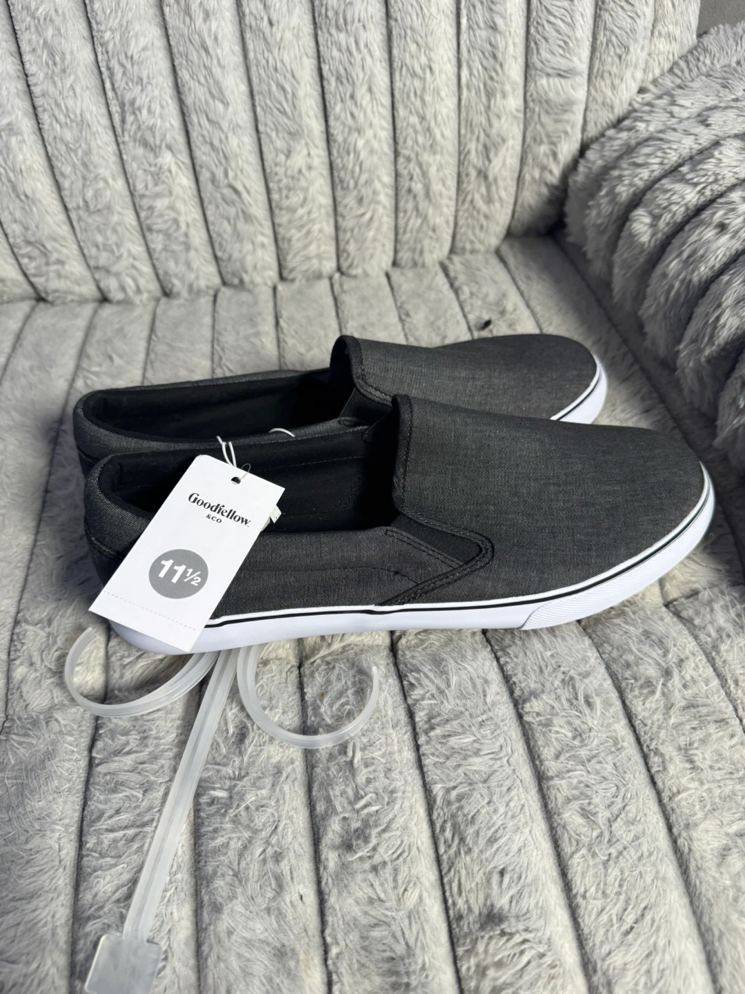 Goodfellow & Co Men's Slip-On Shoes - Dark Gray - Size 11.5