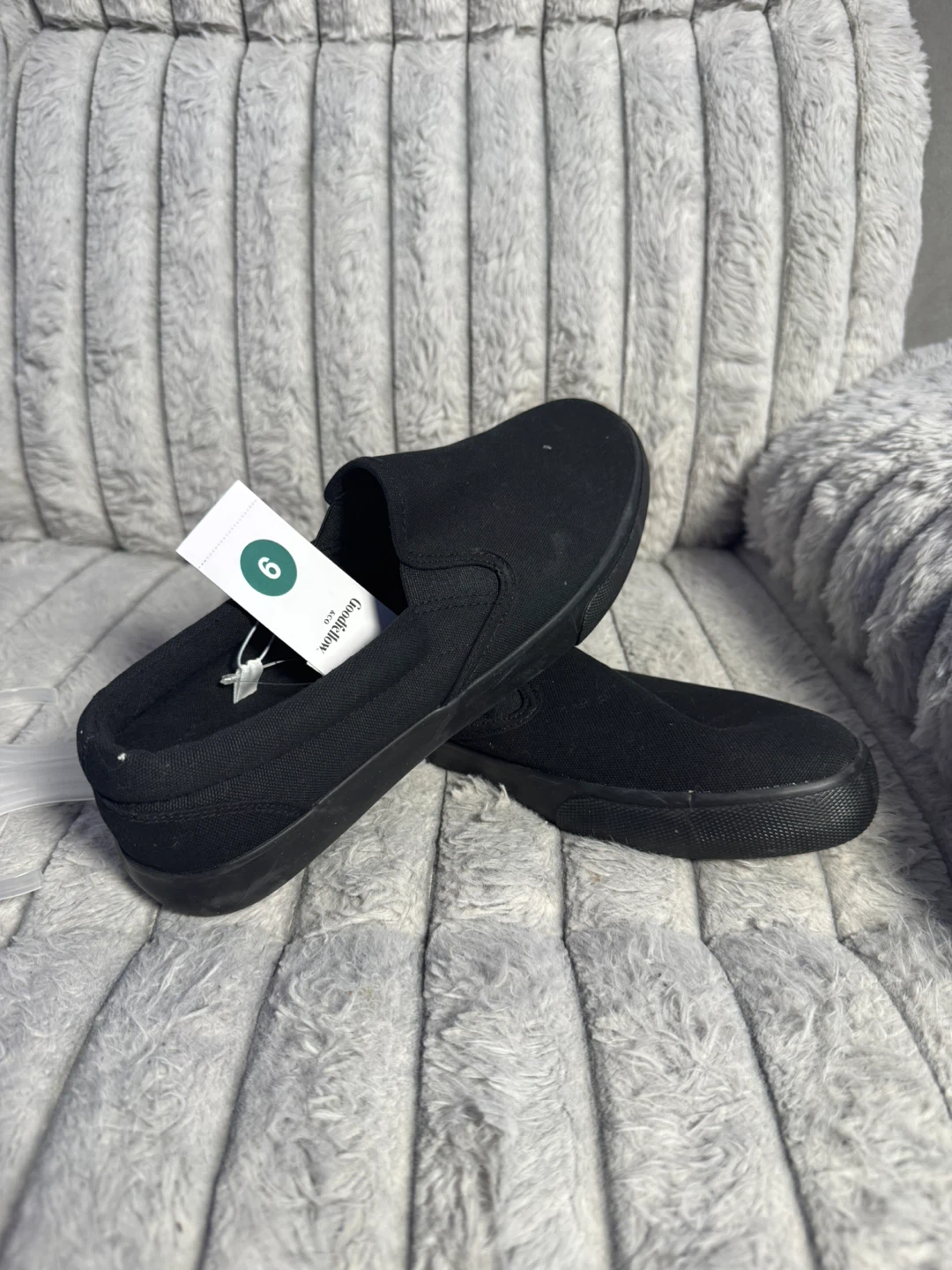 Goodfellow & Co Men's Black Slip-On Shoes Size 9 - photo 2