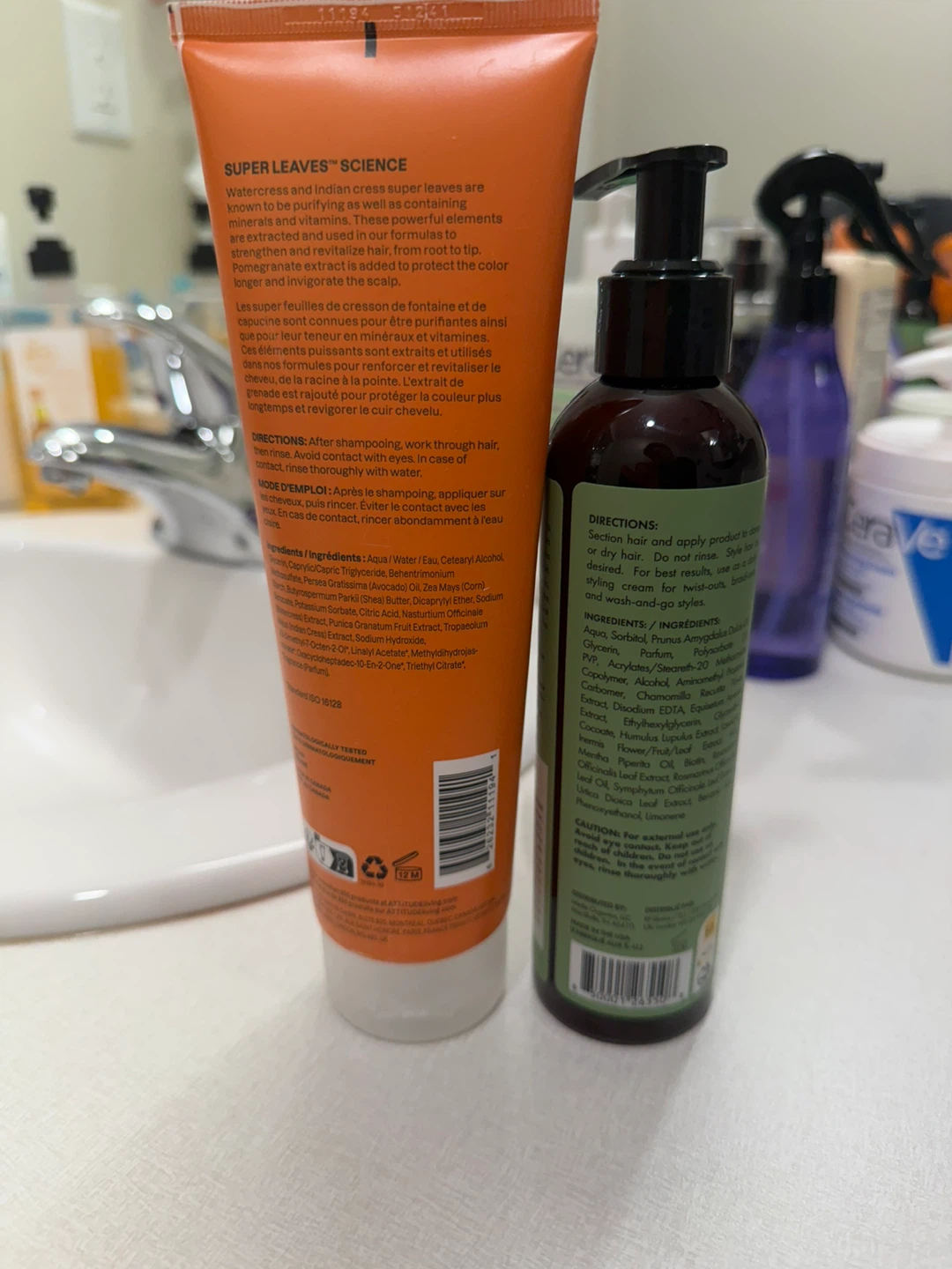 Mielle Rosemary Mint Daily Styling cream and conditioner - photo 3