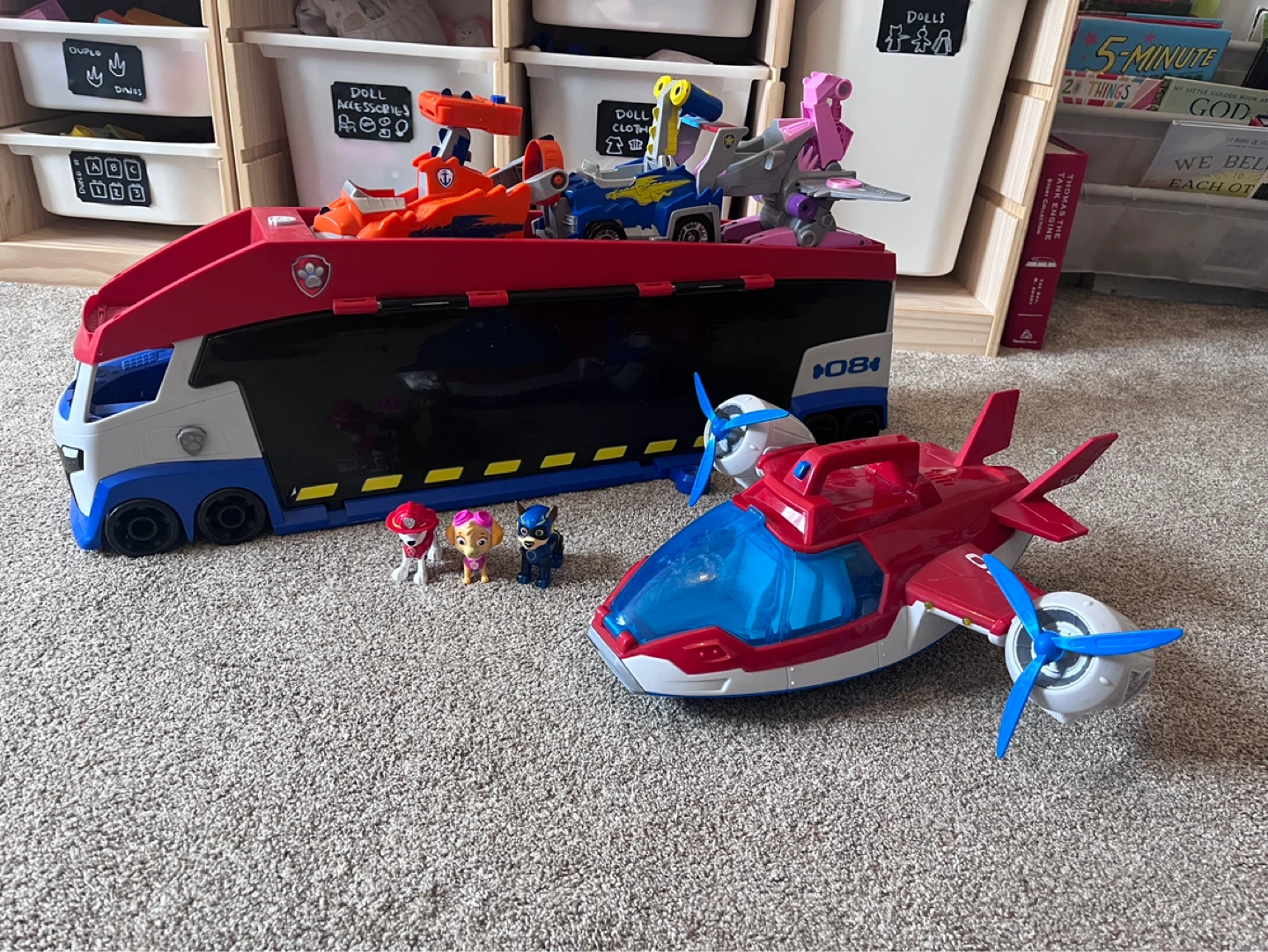 Paw Patrol Vehicles and Figures