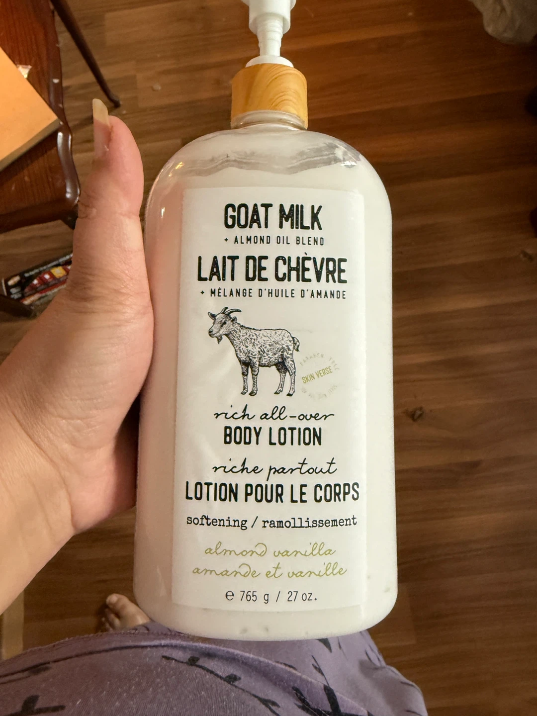 Goat Milk Rich All-Over Body Lotion - Almond Vanilla Scent