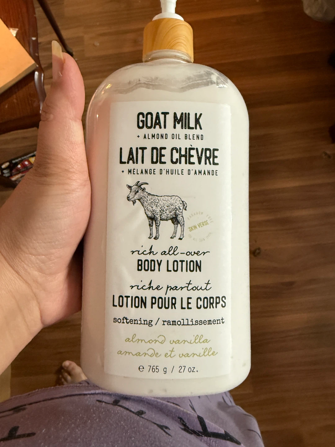 Goat Milk Rich All-Over Body Lotion - Almond Vanilla Scent - photo 2