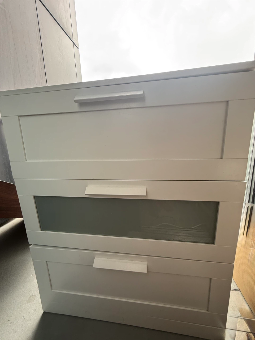 IKEA BRIMNES 3-drawer chest, white - photo 2
