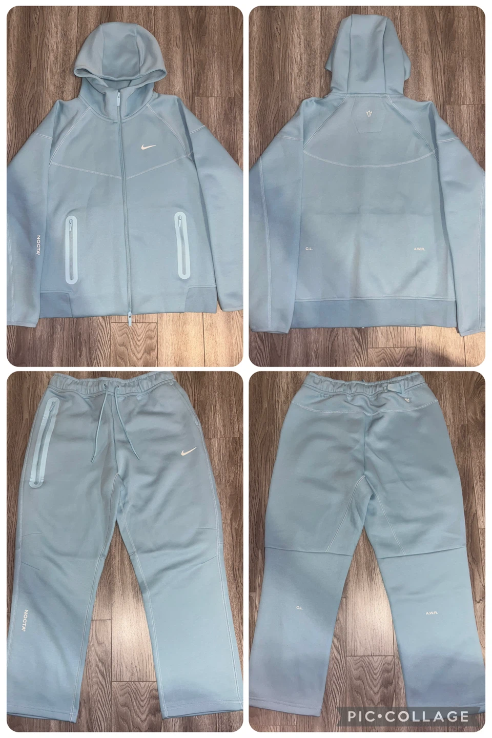 BRAND NEW NOCTA x Nike Tech Blue Tracksuit - Size XL