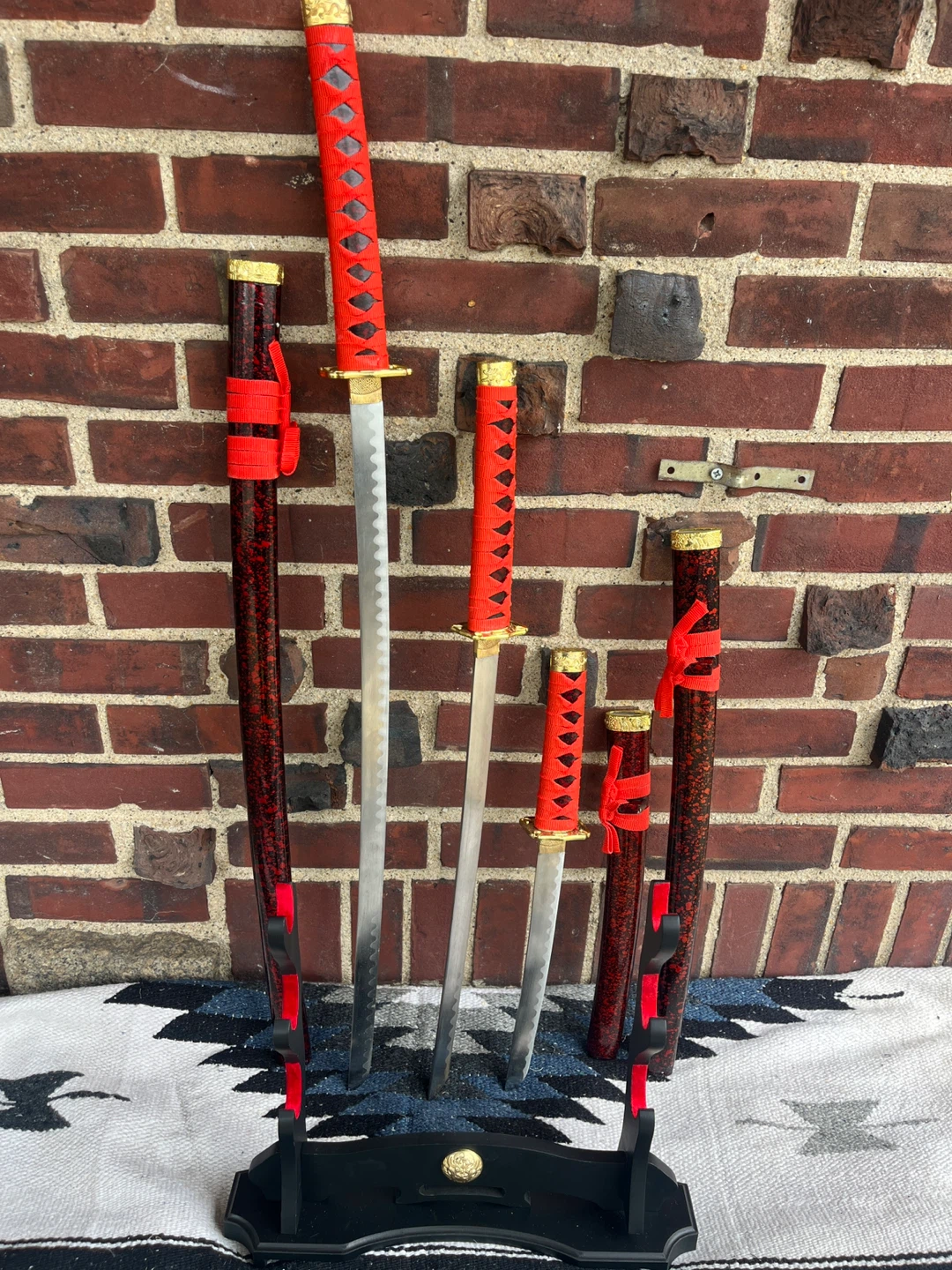 Decorative Katana Swords with Display Stand - photo 3