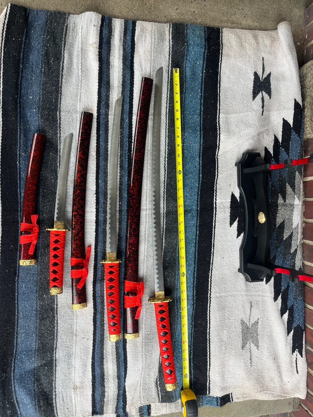 Decorative Katana Swords with Display Stand - photo 4