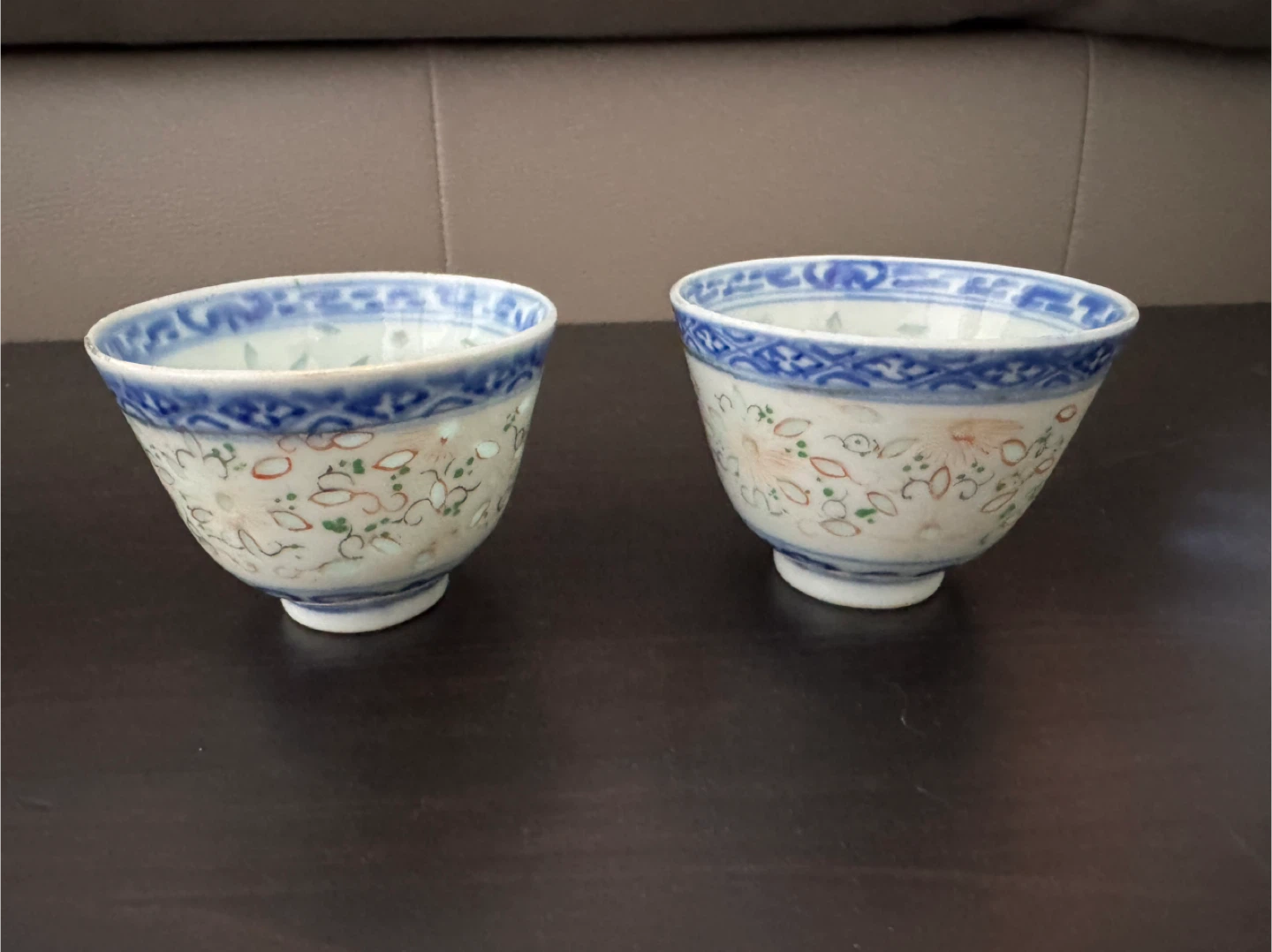 Antique Chinese Porcelain Cup(s) Qing/Early Republic c.1900–1920