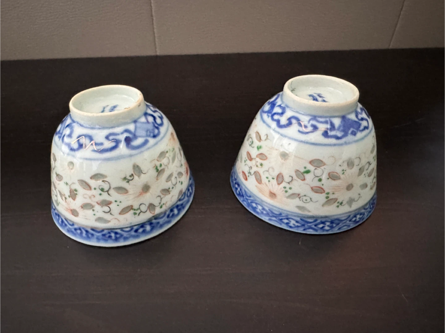 Antique Chinese Porcelain Cup(s) Qing/Early Republic c.1900–1920 - photo 3