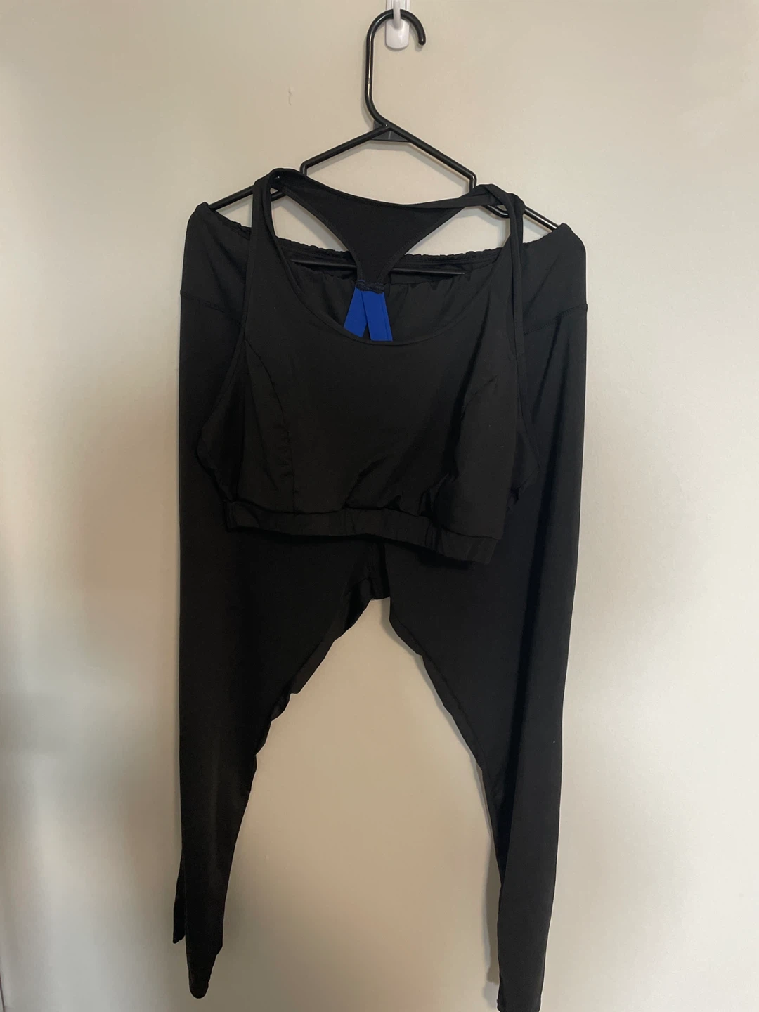 Women's Black Athletic Set